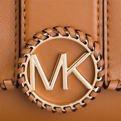 michael kors 30f8g0lf2y_203_acorn|Michael Kors Lillie Medium Leather Shoulder Bag.